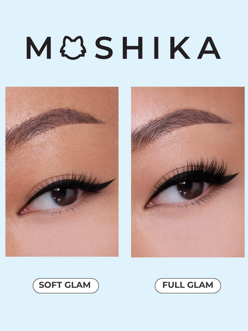 Self-Adhesive Glam Lashes | No Glue Vegan Seamless Lashes